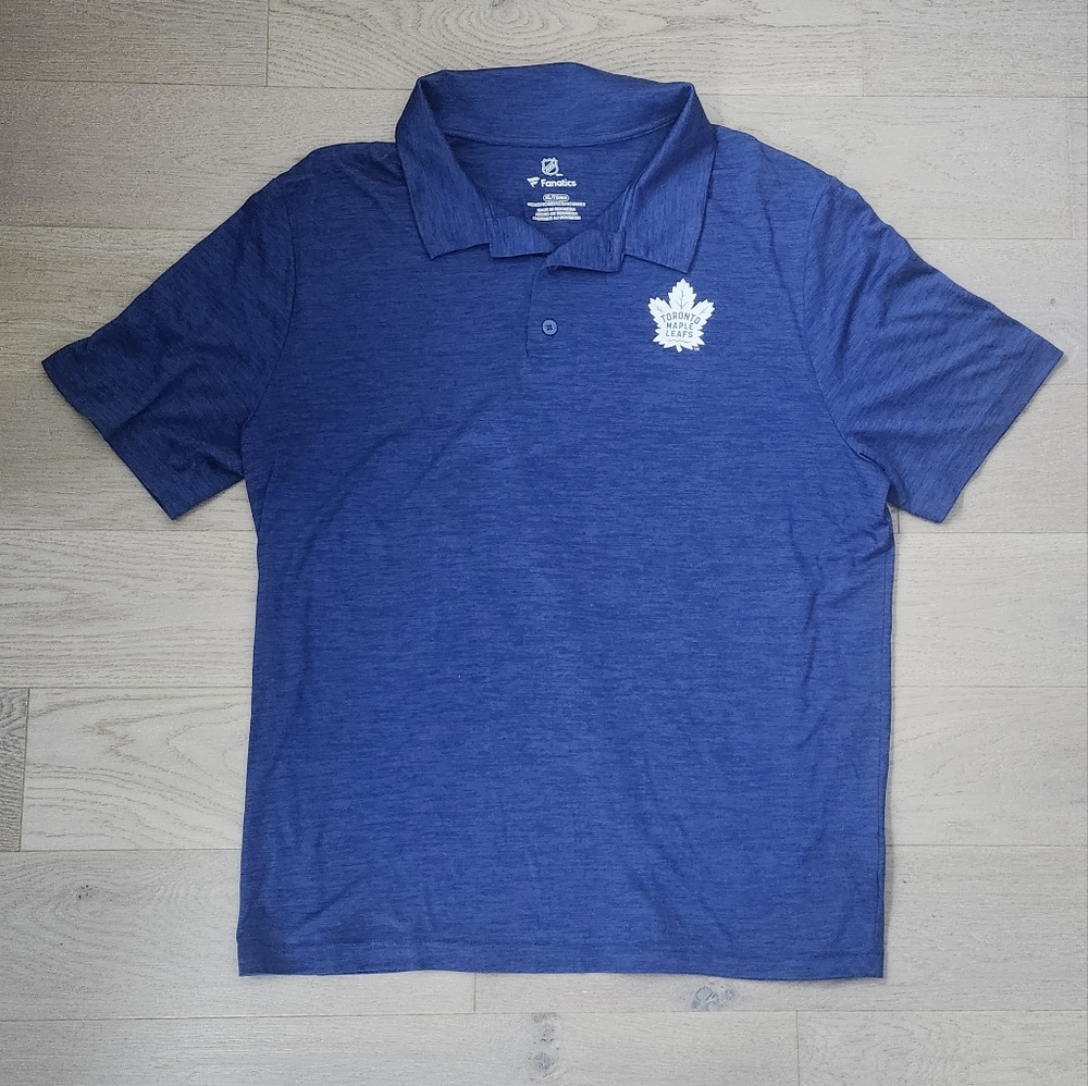 NHL Fanatics Toronto Maple Leaf Polo XL Men